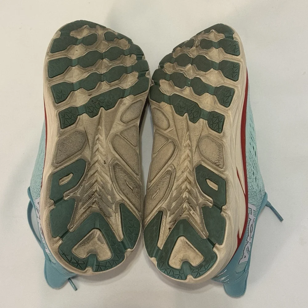 Hoka One One Clifton 8 Shoe Size:9.5 B Blue Women Sneakers